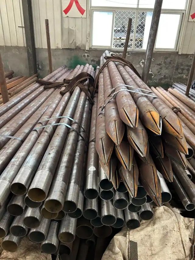 大洼钢花管锚杆